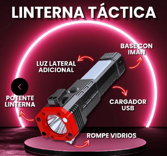 LINTERNA MULTIFUNCIONAL RECARGABLE