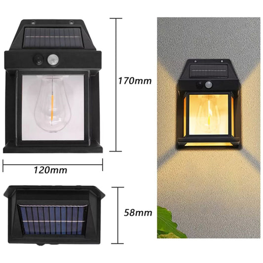 NUEVA LÁMPARA SOLAR LED CON SENSOR DE MOVIMIENTO